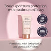 d'alba Piedmont Italian White Truffle Waterfull Tone-up Sunscreen, pure and Vegan hybrid pink tinted moisturizer, glow and brightening sunscreen, gentle and safe use sunscreen