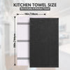 Premium Kitchen Towels – Pack of 6, 100% Cotton 15