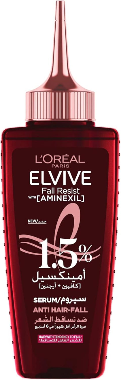 L’Oréal Paris Elvive Fall Resist Hair Serum For Weak Hair and Hair Fall 102ML