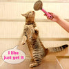 Hesiry Cat Brush Pet Soft Shedding Brush, Removes Loose Undercoat Gently, Pet Slicker Brush for Matted and Tangled Hair with Self Cleaning Button