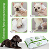VIETDAI Pet Wipes for Dogs and Cats Cleaning Deodorizing, 160 Pcs Dog Wipes Hypoallergenic Grooming Bath, Cat Wet Wipes for Paws Eyes Ears Face Body Fur Puppy Wipes - Unscented
