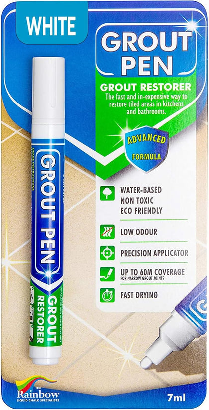 Rainbow 5mm White Grout Pen