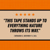 Gorilla All Weather Outdoor Waterproof Duct Tape, UV and Temperature Resistant, 1.88