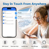 Razuvious Smart Lock,Fingerprint Door Lock with 4585 Mortise.Keyless Entry Bluetooth Lock,Free APP,IC Card,Anti-peep Code,TT Lock App Control,for Home,Office,Apartment (R1)