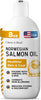 Salmon Oil for Dogs - Premium Fish Oil for Skin and Coat Health - Omega 3 Supplement - Supports Itchy Skin - 8 oz Liquid - Norwegian Dog Salmon Oil - Essential Dog Supplement