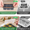 FDDBI Large Ice Cube Tray for Whiskey: Big Square Ice Cube Maker for Cocktail - 2Pack Silicone Old Fashioned Ice Cube Trays - 2inch Huge Cubed Ice Trays for Whisky