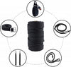 100M Rope Strong Strength Nylon Paracord For Tactical Crafting Survival General Use Black