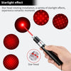 Red Laser Pointer High Power Long Range Strong Laser Light Pointer Pen, Tactical Red Lazer Pointer Presentation Dot Rechargeable for Indoor Teaching,Hiking,Outdoor Interactive Cat Laser Toy USB Charge