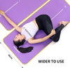 PROIRON Yoga Mat Non-Slip Eco Friendly NBR All-Purpose 10mm Thick Exercise Mat High Density Anti-Tear Pilates Mat with Carrying Strap for Yoga Pilates and Gymnastics - 183cm x 66cm x 1cm