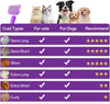 ACE2ACE Cat Brush, Dog Brush, Self Cleaning Cat Dog Slicker Brush, Pet Grooming Comb Brush for Long and Short Haired Cats Dogs, Purple