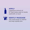 Dr Teal's Body Wash with Epsom Salt Sleep Blend with Melatonin 710Ml