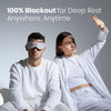 Manta Sleep Mask - 100% Blackout Eye Mask - Zero Eye Pressure - Adjustable Eye Cups - Guaranteed Deepest-Possible Rest - Perfect Sleeping Mask for Light Sleepers, Travelers, Midday Nappers