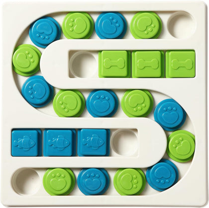 Smart Paws <25 Holes> Interactive Pet Puzzle Toys, Level 3 Dog Slow Feeder,Dog Puzzle Feeder,Rabbit Toy