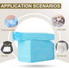 Disposable Absorbent Quick Drying Leak-Proof Pee Pads, Disposable Training Pads For Pets with 5 Highly Absorbent Layers, Puppy Pads For Potty Training For Pets 60X60cm, 40 Pieces