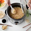 RUSsell Hobbs Rice Cooker With Steamer 19750, 1.8 L - Silver