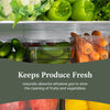 MOSO NATURAL Fridge Deodorizer, Keeps Your Refrigerator and Freezer; Fresh, Dry and Odor Free For Up To Two Years. 75gm, Long Lasting Charcoal Bag|Lasts up to 2 years! |More Powerful than Baking Soda