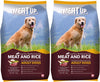 Meat Up Dry Dog Food, Meat And Rice, 6 Kg( 2 x 3 Kg)| High Protein & Fibre, Omega 3 & 6 For Healthy Skin & Coat, Strong Bones & Joint Health, Builds Immunity