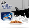 PURINA Felix as Good as it Looks Ocean Menus Wet Cat Food Pack - 12X85G