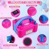 Electric Air Balloon Pump Set, Electric Blower Machine Dual Nozzle 220V-240V 600W Balloon Inflator Accessory for Birthday Wedding Festival Party Decoration