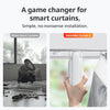 SwitchBot Smart Curtain Opener - Bluetooth Remote Control with App/Timer, Performance Upgrade, Add SwitchBot Hub to Make It Work with Alexa, Google Home, HomeKit(Curtain 3, U Rail)