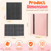 Card Binder, 9 Pocket Trading Card Album Folder, 20 Pages, 360 Card Capacity Sports Card Binder, Premium Card Binders Compatible with MTG, TCG, Baseball Cards (Pink)