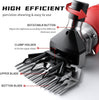 Dragro Cordless Electric Professional Sheep Shears, Sheep Clippers with 2 PCS Rechargeable Lithium Battery, 6 Speeds Heavy Duty Animal Grooming Clippers for Sheep Alpacas Goats Horse