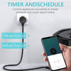 Tichondrius WiFi Smart Plug, 4 Pack 16A Smart Outlet Plug Socket Compatible with Alexa, Mini Socket with Remote Control & Voice Control with Electricity Statistics Timer Function, No Hub Required