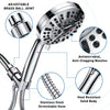Gcirik High Pressure Shower Head with Handheld, 8 Spray Settings + 2 Power Jet Modes Shower Heads, 5.04