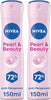 NIVEA Pearl & Beauty Antiperspirant Deodorant Spray for Women, Soft & Smooth, 48H Active Protection, 0% Alcohol, with Pearl Extract and Avocado Oil, 2x150ml, Pack of 2