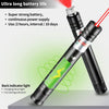 Red Laser Pointer High Power Long Range Strong Laser Light Pointer Pen, Tactical Red Lazer Pointer Presentation Dot Rechargeable for Indoor Teaching,Hiking,Outdoor Interactive Cat Laser Toy USB Charge
