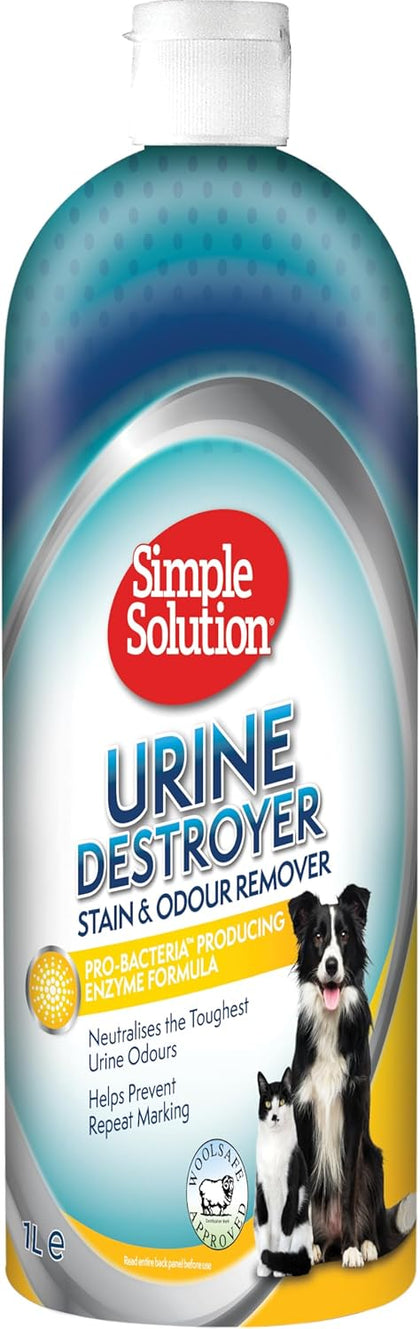 Simple Solution Pet Urine Destroyer, Yellow, 94158-4P