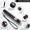 Red Laser Pointer High Power Long Range Strong Laser Light Pointer Pen, Tactical Red Lazer Pointer Presentation Dot Rechargeable for Indoor Teaching,Hiking,Outdoor Interactive Cat Laser Toy USB Charge