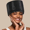 Angju Hair Steamer for Natural and Black Hair - Home Use Thermal Heat Cap for Deep Conditioning - 10-level Heat, 3 Timer Settings, Quick Heating for Oil Treatment