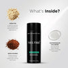 THICK FIBER - Hair Fibers for Thinning Hair (Black) 25g Bottle, Hair Loss concealer for Men & Women