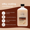 Isle of Dogs - Everyday Elements Silky Coating Conditioner For Dogs - Jasmine + Vanilla - Moisturizing Pet Conditioner With Aloe Leaf Juice For A Softer, Shinier Coat - 16.9 Oz, (711-16Oz)