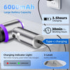 LENND Car Vacuum Cleaner Cordless,Wireless Mini Vacuum Cleaner 4-in-1 Compressed Air Duster & Air Blower & Pump，Portable Handheld Vacuum with Brushless Motor for Car, Home, Office,Camping