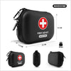 GOODONE2 200 Pcs First Aid Kit + Survival kit for Treat, Protect Minor Cuts, Scrapes. Home, Office, Car, School, Business, Travel, Emergency, Survival, Hunting, Outdoor, Camping & Sports (200-Black)