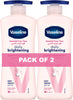 Vaseline Even Tone Body Lotion Daily Brightening, 2 x 400ml