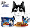 Felix As Good As It Look Doubly Delicious Wet Cat Food Meat Selections 85g (Pack of 12)