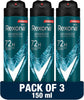 REXONA Men Advanced Protection Antiperspirant Deodorant Spray, 72 hour sweat & odor protection, Xtra Cool, with MotionSense technology, 150ml x 3