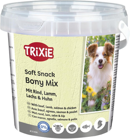 Trixie Soft Snack Bony Mix Dog Treats - 500G