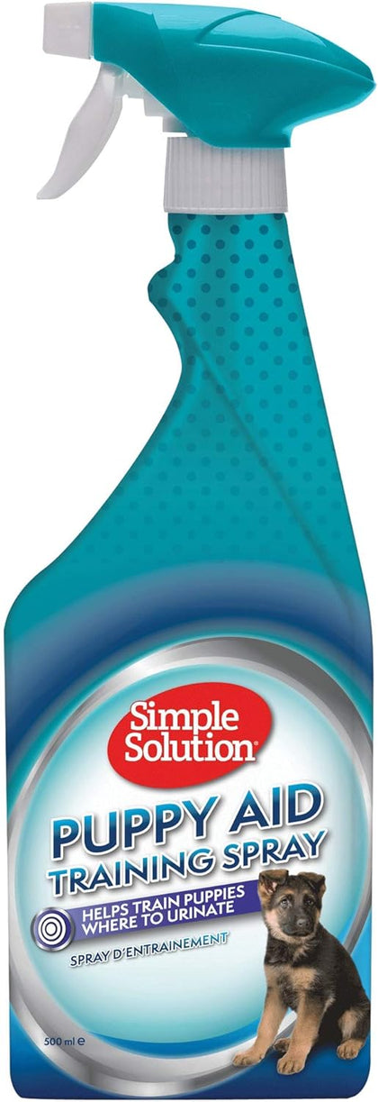 Simple Solution Dog Puppy Aid Behavior Training Spray, Grey, 500 ml