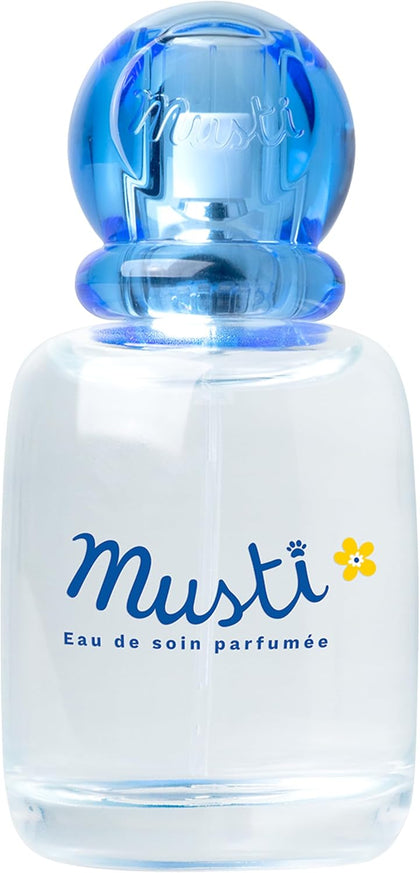 Mustela Musti Eau de Soin Parfumee - Delicate Fragrance for Boys & Girls - with Chamomile & Honey Extracts - AlcoholFree - 50ml