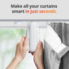 SwitchBot Smart Curtain Opener - Bluetooth Remote Control with App/Timer, Performance Upgrade, Add SwitchBot Hub to Make It Work with Alexa, Google Home, HomeKit(Curtain 3, U Rail)