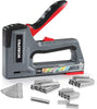 WORKPRO Heavy Duty Staple Gun 6-in-1 with 4000 pc Staples, Manual Nail Gun/Brad Nailer, Adjustable Force, Stapler for Upholstery, Repair, Decoration, Carpentry, DIY