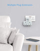 Double Plug Adaptor with 3 USB, TESSAN 2 Way Plugs Extension Multi Sockets Wall Charger Adapter, 13A UK 3 Pin Power Socket for Home, Office, Kitchen, PC