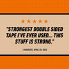 Gorilla Heavy Duty Double Sided Mounting Tape XL, 1