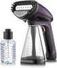 Handheld Garment Steamer, 1500W, 21g/min Steam, 40s Fast Heat-Up, Universal Bottle Adaptor, 260ml Detachable Tank, Purple, HST1500-B5