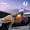 UGREEN Car Phone Holder Car Mount, [Upgraded 4-in-1 Dashboard/Air Vent/Windscreen], [One-button Release], Metal Hook Mobile Holder, Fit for iPhone 17/16/15/14, Samsung S25/24/23, 4.7-7.2