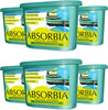 Absorbia Moisture Absorber | Absorbia Classic - Season Pack of 6 (600ml Each) | Dehumidier for Wardrobe, Cupboards & Closets | Fights Against Moisture, Mould, Fungus & Musty smells